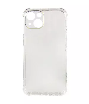 TPU чехол GETMAN Ease logo усиленные углы для Apple iPhone 14 (6.1") Бесцветный (прозрачный)