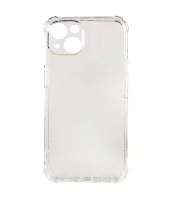 TPU чохол GETMAN Ease logo посилені кути для Apple iPhone 14 (6.1") Безбарвний (прозорий)
