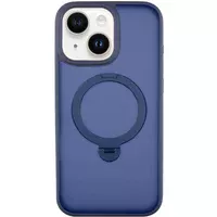 Чехол Ummi Colorful with MagSafe HQ Ring для Apple iPhone 14 / 13 (6.1") Dark Blue