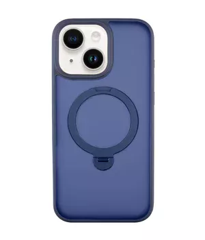 Чехол Ummi Colorful with MagSafe HQ Ring для Apple iPhone 14 / 13 (6.1") Dark Blue
