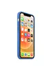 Чехол Silicone Case Full Protective (AA) для Apple iPhone 14 (6.1") Синий / Capri Blue