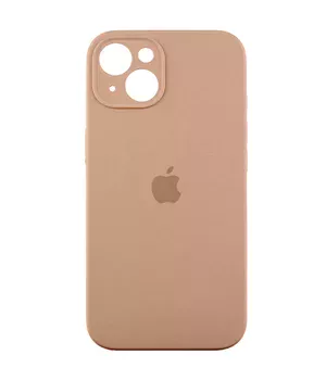 Чохол Silicone Case Full Camera Protective (AA) Apple iPhone 14 (6.1") Бежевий / Desert Gold