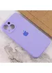 Чохол Silicone Case Full Camera Protective (AA) для Apple iPhone 14 (6.1") Бузковий / Dasheen