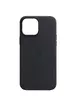 Кожаный чехол Leather Case (AA) with MagSafe для Apple iPhone 14 (6.1") Black