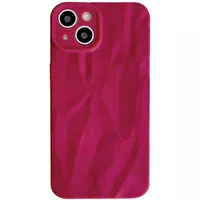 Чехол TPU Texture для Apple iPhone 14 (6.1") Red
