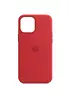 Чехол Silicone case (AAA) full with Magsafe для Apple iPhone 14 (6.1") Красный / Red