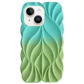 TPU чехол Leaf для Apple iPhone 14 / 13 (6.1") Marine Green / Mint