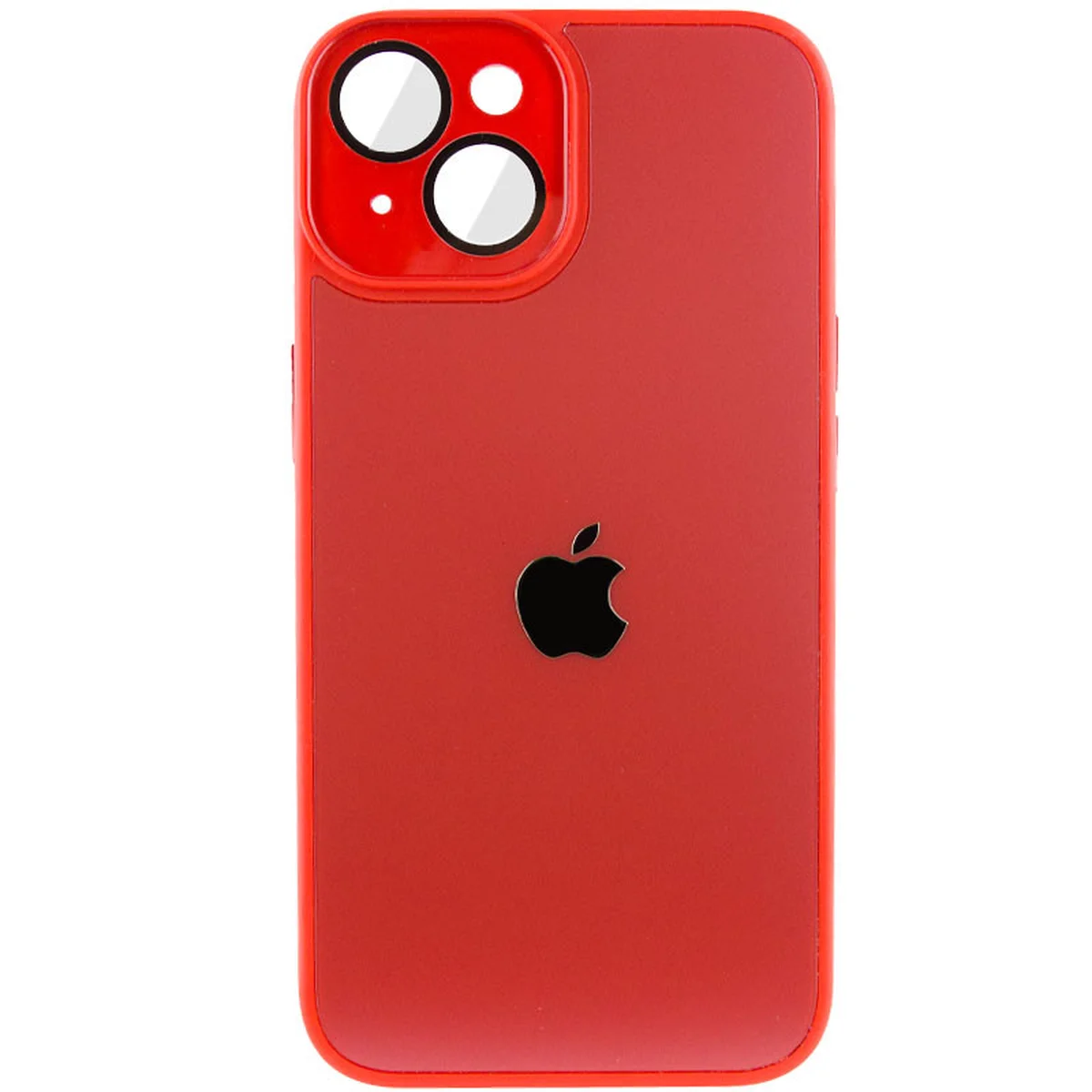 Чохол TPU+Glass Sapphire Midnight для Apple iPhone 14 (6.1") Червоний / Red