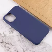 Силіконовий чохол Candy для Apple iPhone 14 (6.1") Синій