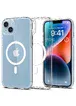 Чехол SGP Ultra Hybrid (MagFit) для Apple iPhone 14 (6.1") Прозрачный