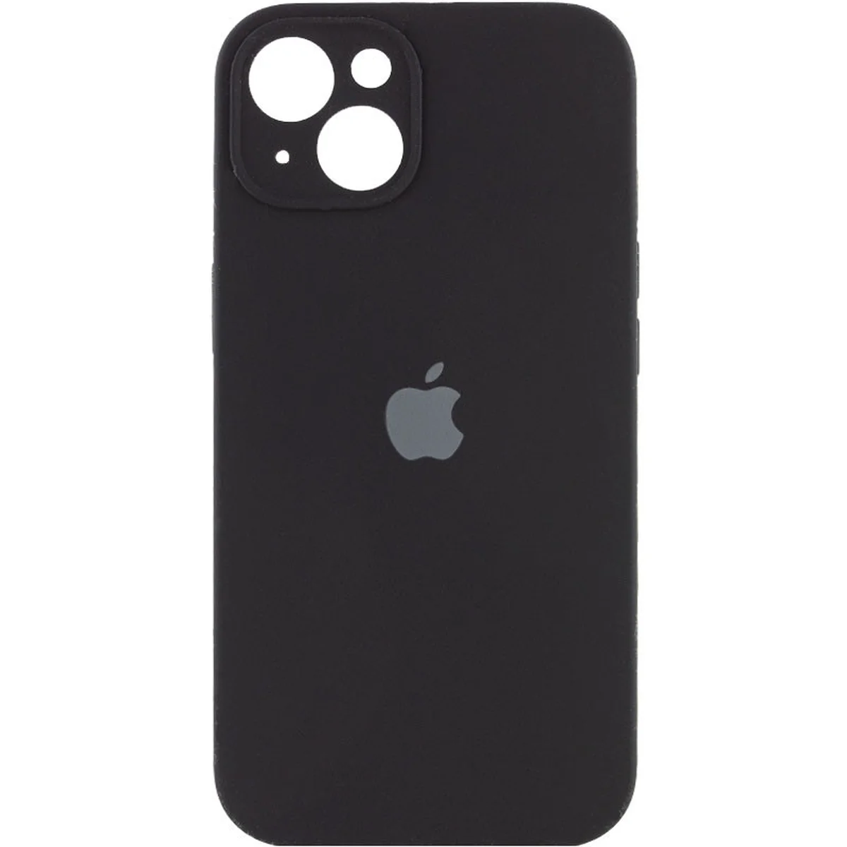 Чохол Silicone Case Full Camera Protective (AA) Apple iPhone 14 (6.1") Чорний / Black