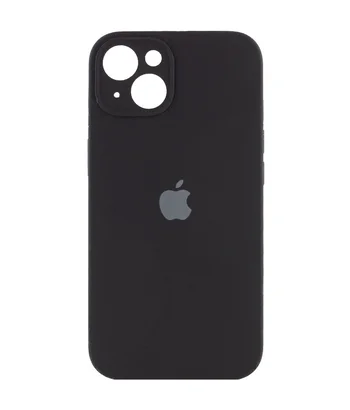 Чохол Silicone Case Full Camera Protective (AA) Apple iPhone 14 (6.1") Чорний / Black