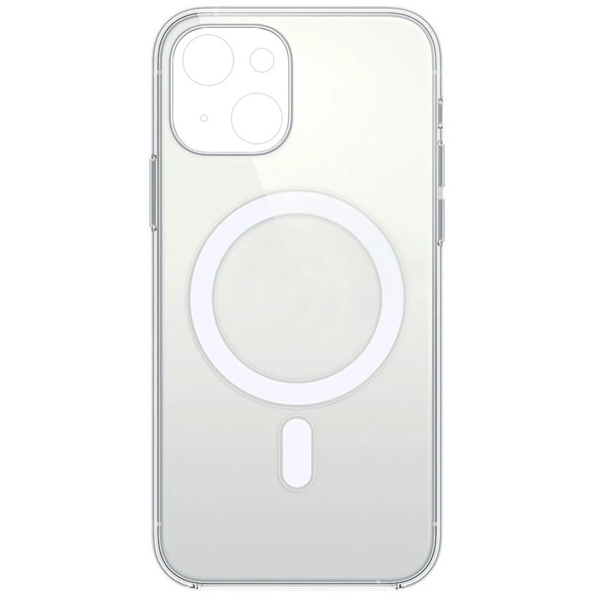 Чехол TPU+Glass Firefly для Apple iPhone 14 (6.1") Прозрачный