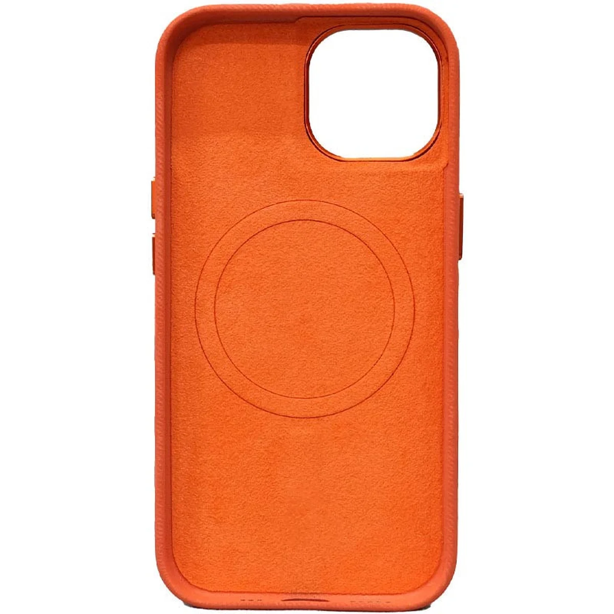 Чехол Denim with MagSafe для Apple iPhone 14 (6.1") Orange