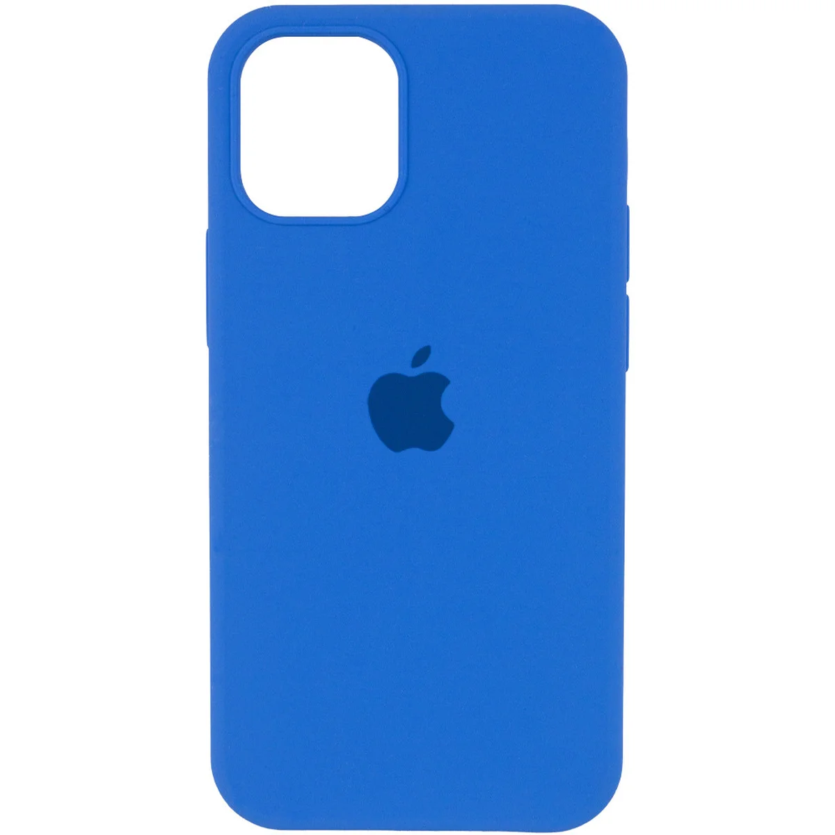 Чехол Silicone Case Full Protective (AA) для Apple iPhone 14 (6.1") Синий / Royal blue
