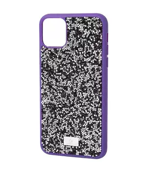 TPU чохол Bling World Rock Diamond для Apple iPhone 14 (6.1") Фіолетовий