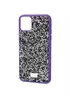 TPU чехол Bling World Rock Diamond для Apple iPhone 14 (6.1") Фиолетовый