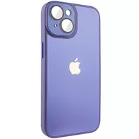 Чехол TPU+Glass Sapphire Midnight для Apple iPhone 14 (6.1") Сиреневый / Dasheen