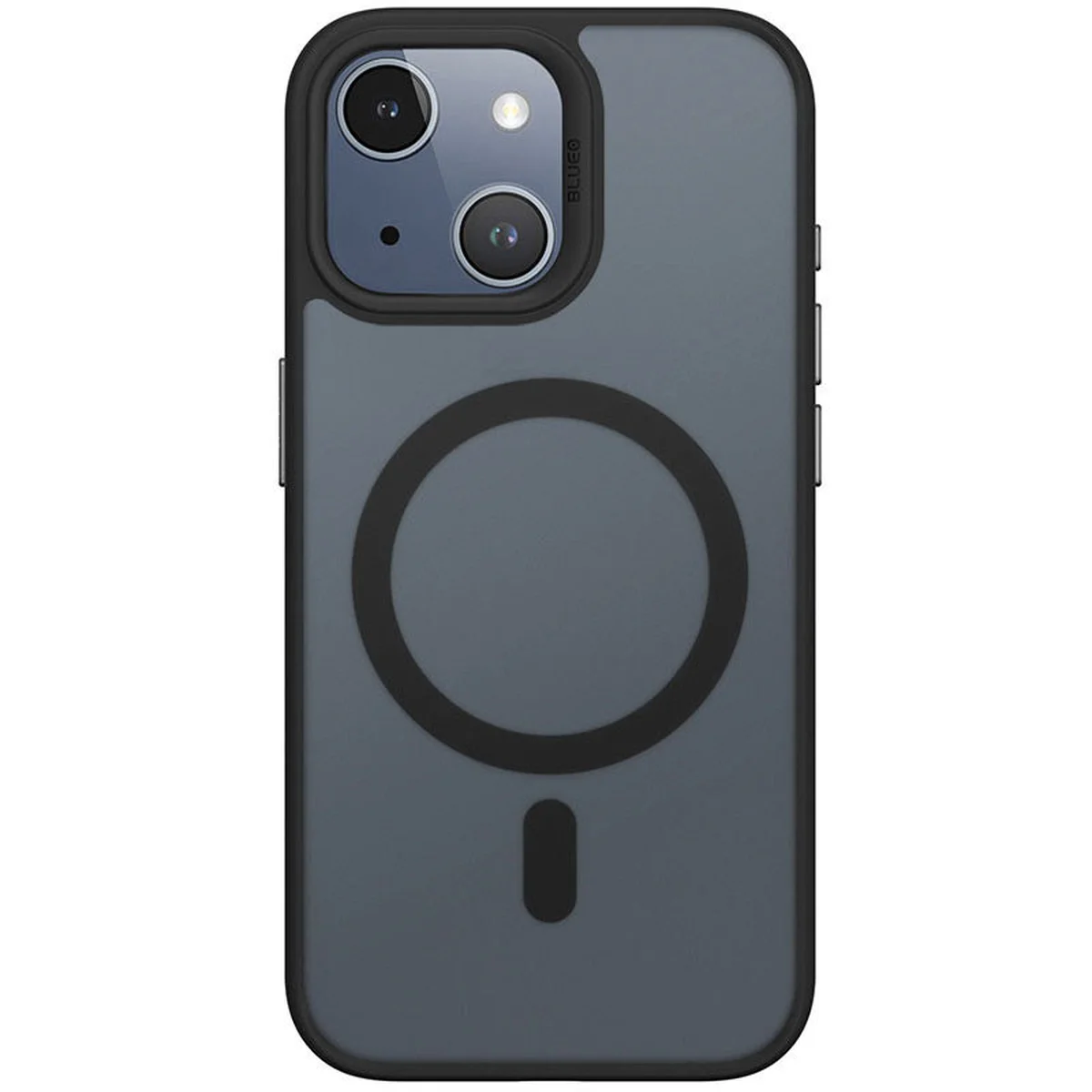 TPU+PC чехол Blueo Skin Friendly Frosted with MagSafe для Apple iPhone 14 / 13 (6.1") Черный