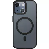 TPU+PC чехол Blueo Skin Friendly Frosted with MagSafe для Apple iPhone 14 / 13 (6.1") Черный