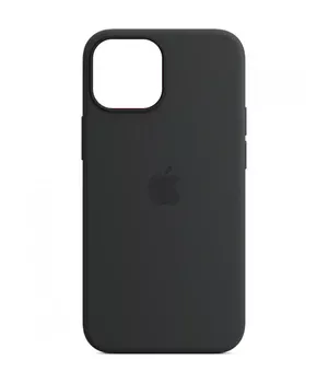Чехол Silicone case (AAA) full with Magsafe and Animation для Apple iPhone 14 (6.1") Черный / Midnight