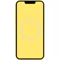 Чохол Silicone case (AAA) full with Magsafe and Animation для Apple iPhone 14 (6.1") Жовтий / Canary Yellow