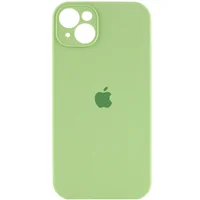 Чохол Silicone Case Full Camera Protective (AA) Apple iPhone 14 (6.1") Зелений / Pistachio
