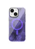 Чохол TPU Shiny Mountain (MagFit) для Apple iPhone 14/13 (6.1") Purple