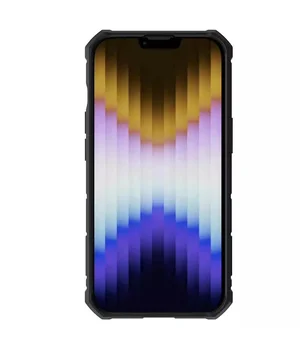 TPU+PC чехол Nillkin CamShield Armor Pro no logo (шторка на камеру) для Apple iPhone 14 (6.1") Синий