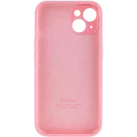 Чохол Silicone Case Full Camera Protective (AA) Apple iPhone 14 (6.1") Рожевий / Light pink / PVH