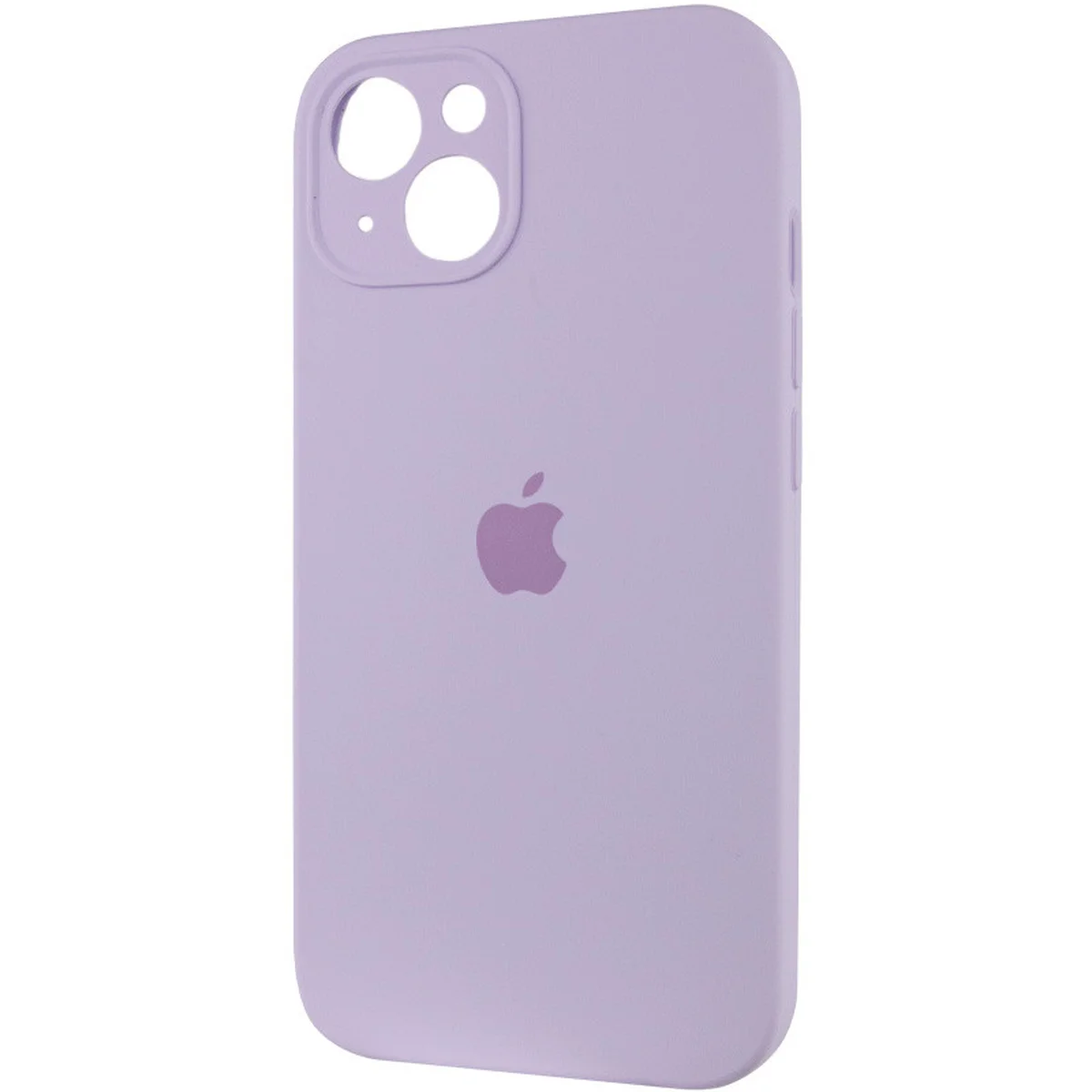 Чехол Silicone Case Full Camera Protective (AA) для Apple iPhone 14 (6.1") Сиреневый / Lilac