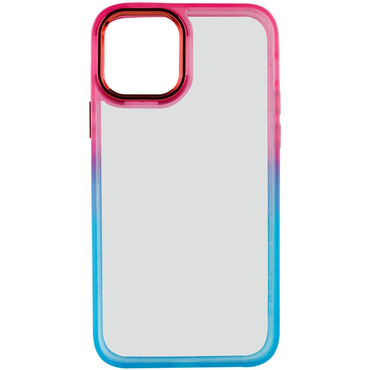 Чохол TPU+PC Fresh sip series для Apple iPhone 14 (6.1") Бірюзовий / Рожевий
