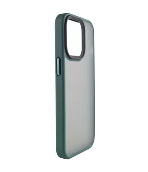 TPU+PC чохол Metal Buttons для Apple iPhone 14 (6.1") Зелений