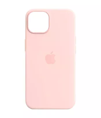 Шкіряний чохол Leather Case (AA Plus) з MagSafe для Apple iPhone 14 (6.1") Sand Pink