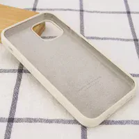 Чохол Silicone Case Full Protective (AA) для Apple iPhone 14 (6.1") Бежевий / Antigue White