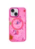 Чехол TPU+PC Flush with MagSafe для Apple iPhone 14 (6.1") Barbie Pink