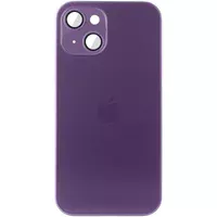 Чехол TPU+Glass Sapphire matte case для Apple iPhone 14 (6.1") Deep Purple