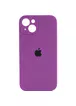 Чохол Silicone Case Full Camera Protective (AA) Apple iPhone 14 (6.1") Фіолетовий / Grape