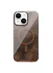 Чехол TPU Shiny Mountain (MagFit) для Apple iPhone 14 / 13 (6.1") Chocolate