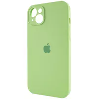 Чохол Silicone Case Full Camera Protective (AA) Apple iPhone 14 (6.1") Зелений / Pistachio