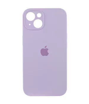 Чехол Silicone Case Full Camera Protective (AA) для Apple iPhone 14 (6.1") Сиреневый / Lilac