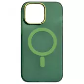 Чехол TPU+PC Lily with MagSafe для Apple iPhone 14 (6.1") Army Green