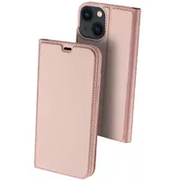 Чехол-книжка Dux Ducis с карманом для визиток для Apple iPhone 14 (6.1") Rose Gold