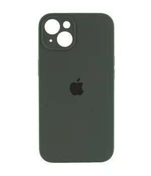 Чохол Silicone Case Full Camera Protective (AA) Apple iPhone 14 (6.1") Зелений / Cyprus Green