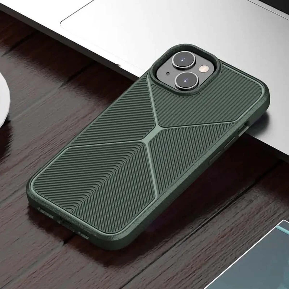 Чохол TPU BlackWood для Apple iPhone 14 (6.1") Зелений