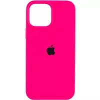 Чохол Silicone Case Full Protective (AA) Apple iPhone 14 (6.1") Рожевий / Barbie pink