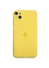 Чехол Silicone Case Full Camera Protective (AA) для Apple iPhone 14 (6.1") Желтый / Yellow