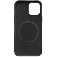 Кожаный чехол Leather Case (AA) with MagSafe для Apple iPhone 14 (6.1") Black