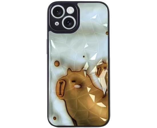TPU+PC чохол Prisma Fluffie для Apple iPhone 14 (6.1") Capybara