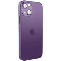 Чехол TPU+Glass Sapphire matte case для Apple iPhone 14 (6.1") Deep Purple